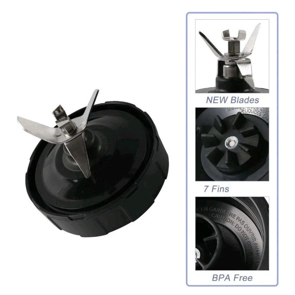 Replacement Extractor 7 Fin Blade Nutri Ninja Auto IQ Blender BL770 BL660 BL663